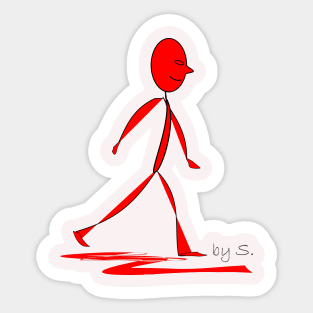 Stickman Sticker